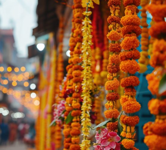 navratri-highly-detailed-floral-decoration